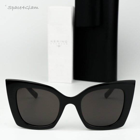 BRAND NEW Saint Laurent SL552 001 Black Black Cat Eye Women Sunglasses main image 5